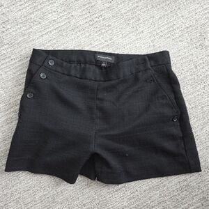 Banana Republic High Waist Black Shorts